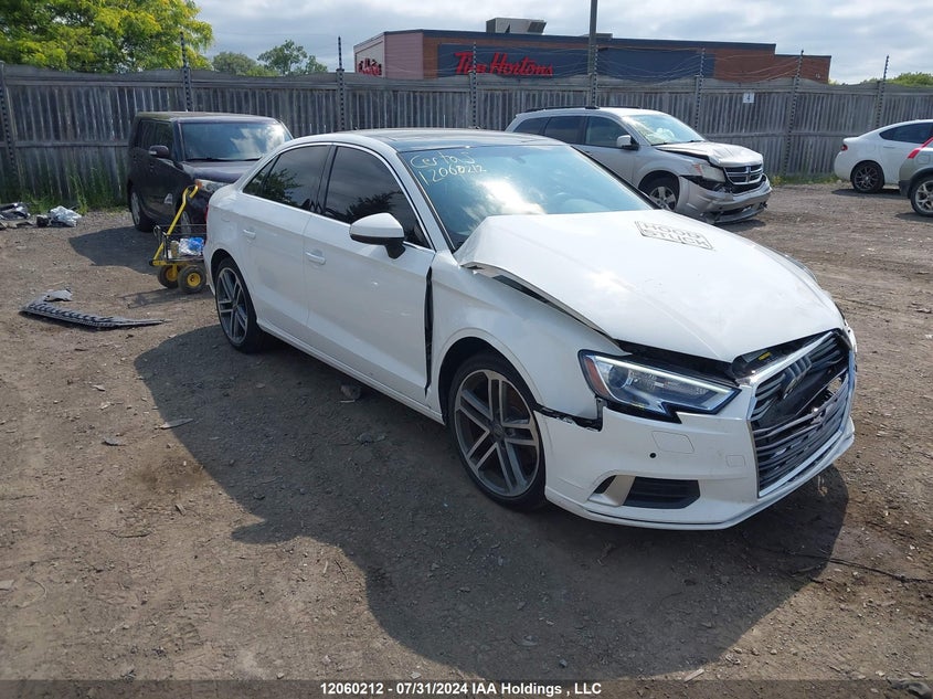 2020 Audi A3 Sedan VIN: WAUAUGFF3LA007145 Lot: 12060212