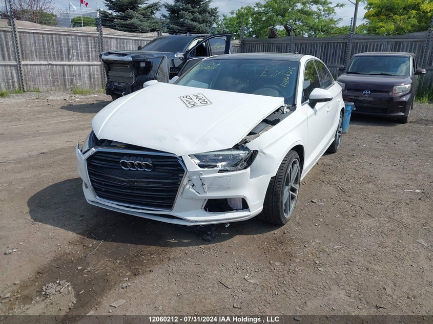 2020 Audi A3 Sedan VIN: WAUAUGFF3LA007145 Lot: 12060212