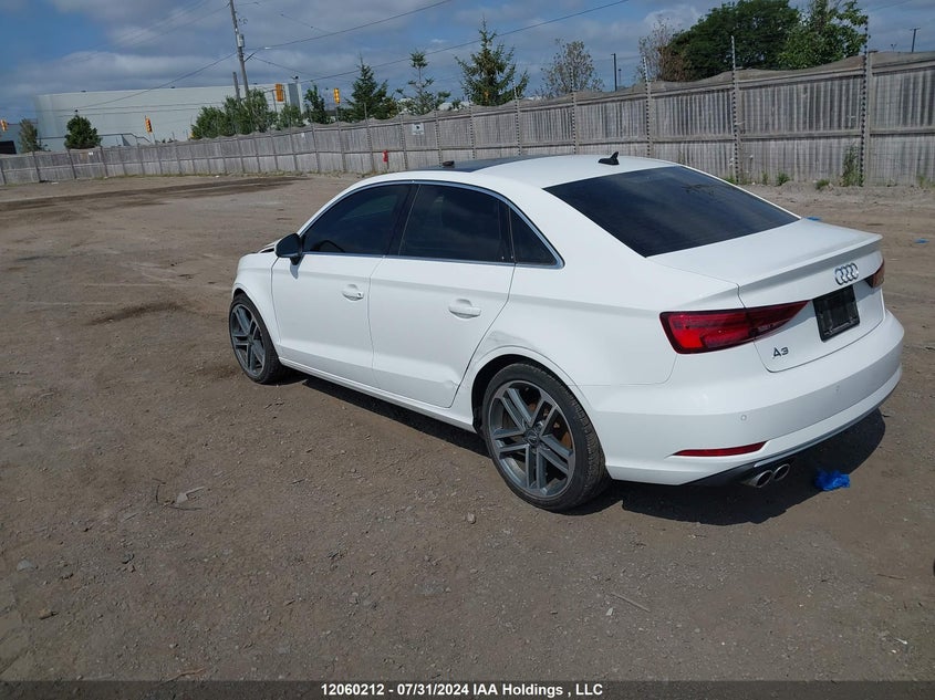 2020 Audi A3 Sedan VIN: WAUAUGFF3LA007145 Lot: 12060212