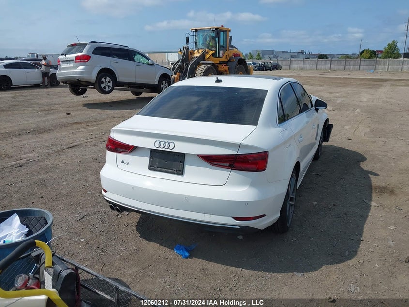 2020 Audi A3 Sedan VIN: WAUAUGFF3LA007145 Lot: 12060212