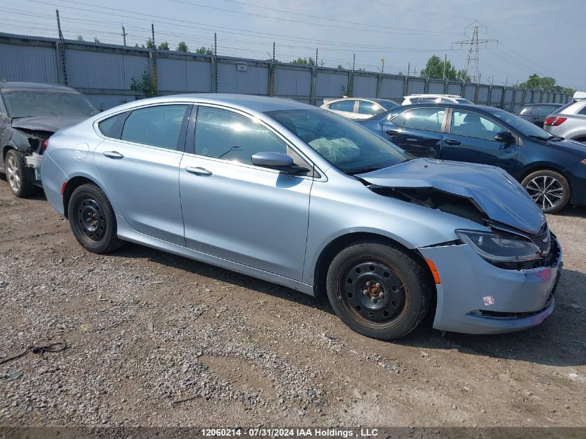 2015 Chrysler 200 Limited VIN: 1C3CCCAB7FN625680 Lot: 12060214