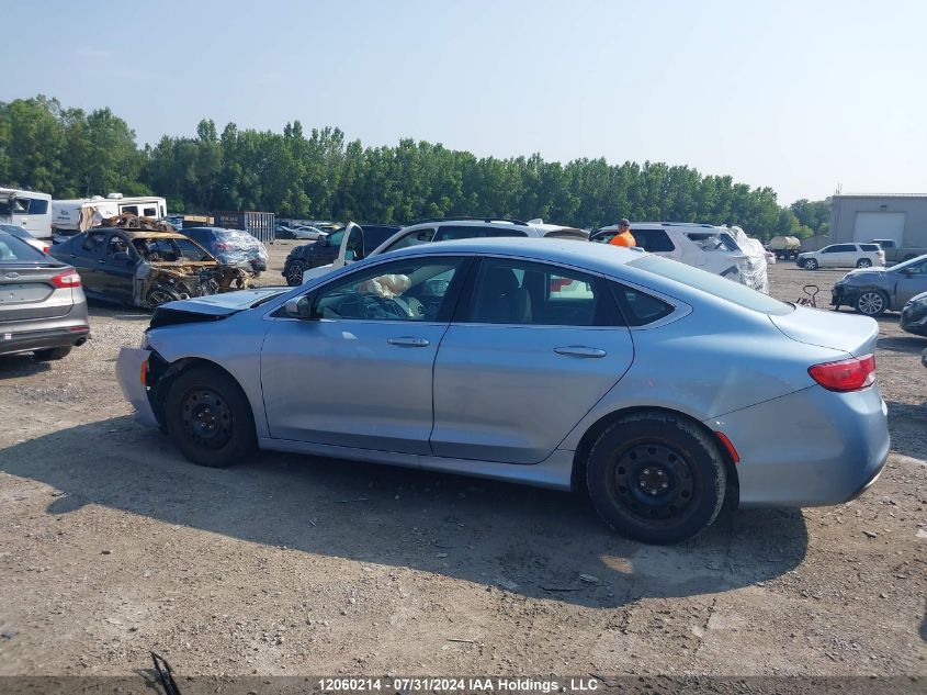 2015 Chrysler 200 Limited VIN: 1C3CCCAB7FN625680 Lot: 12060214