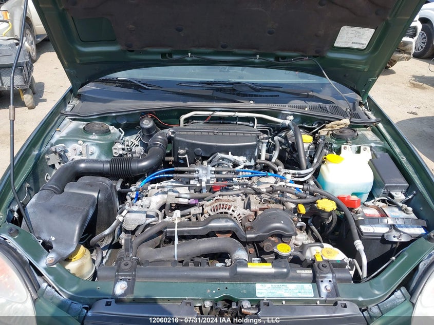 2002 Subaru Impreza Wagon VIN: JF1GG68552H807198 Lot: 12060216