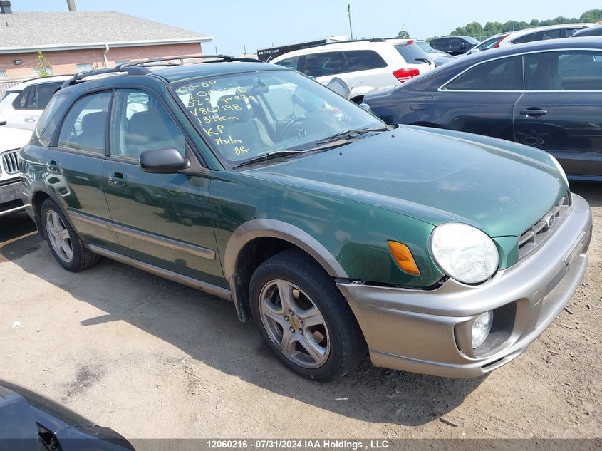 2002 Subaru Impreza Wagon VIN: JF1GG68552H807198 Lot: 12060216