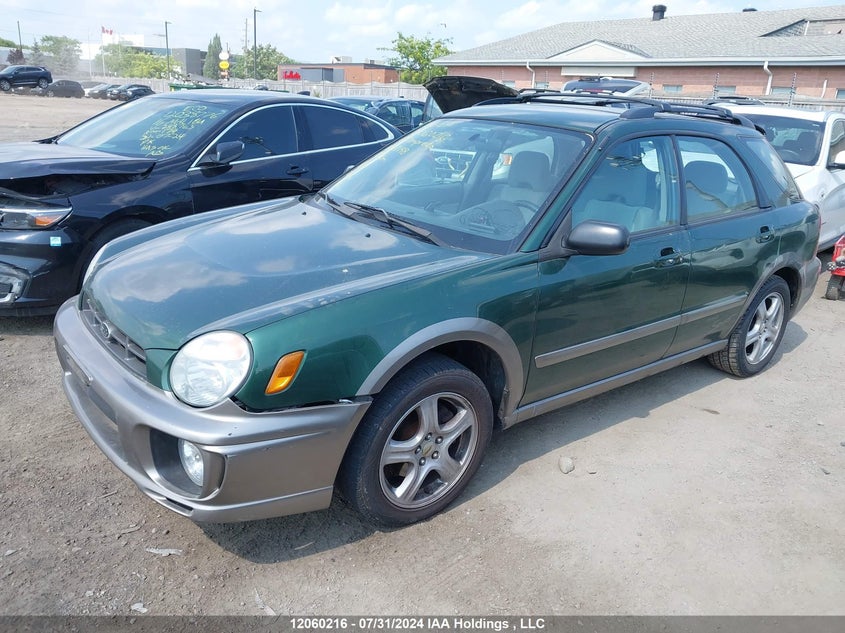 2002 Subaru Impreza Wagon VIN: JF1GG68552H807198 Lot: 12060216