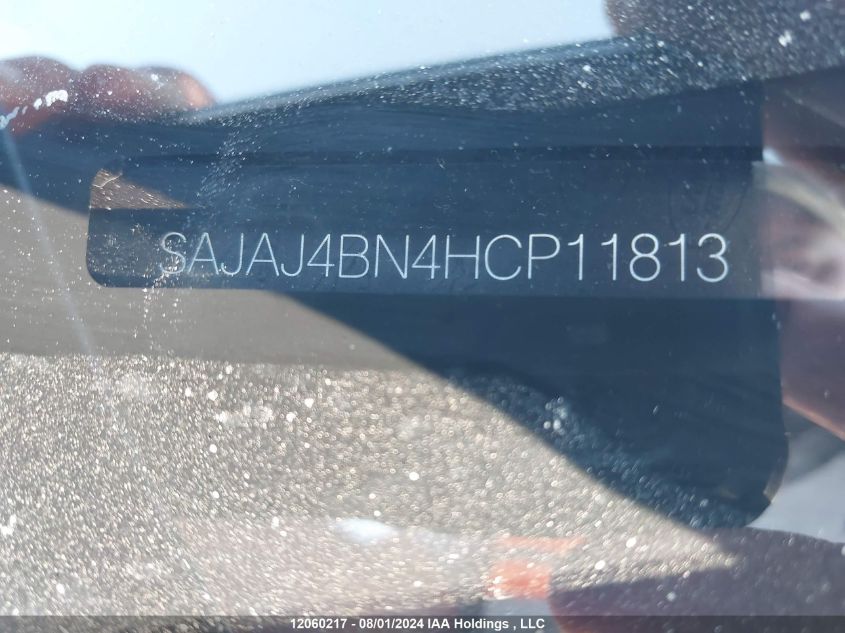 2017 Jaguar Xe VIN: SAJAJ4BN4HCP11813 Lot: 12060217