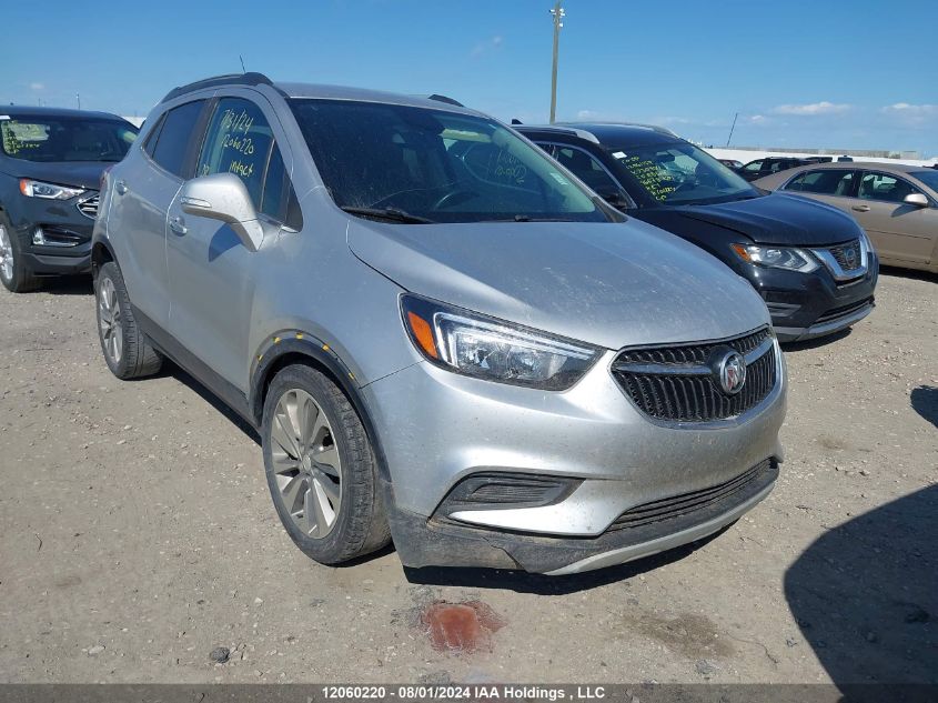 2017 Buick Encore VIN: KL4CJASB8HB039458 Lot: 12060220