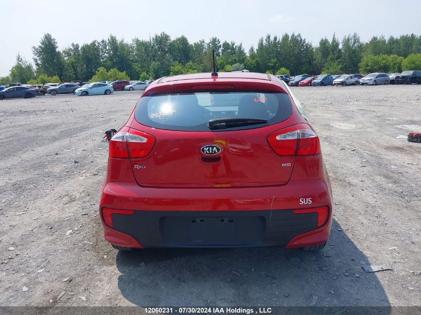 2016 Kia Rio VIN: KNADM5A30G6672494 Lot: 12060231