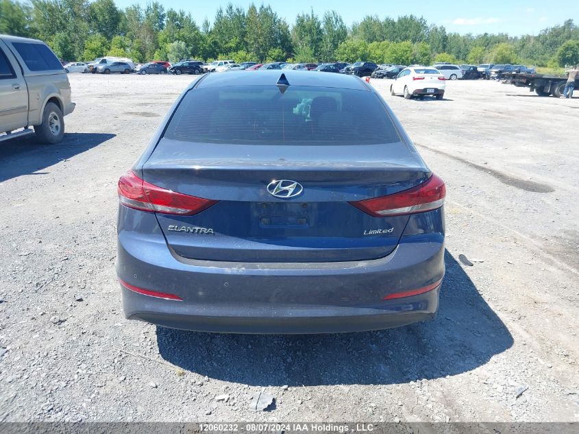 2018 Hyundai Elantra Sel/Value/Limited VIN: KMHD84LF8JU509423 Lot: 12060232
