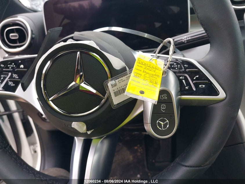 2024 Mercedes-Benz C 300 4Matic VIN: W1KAF4HB6RR203876 Lot: 12060234
