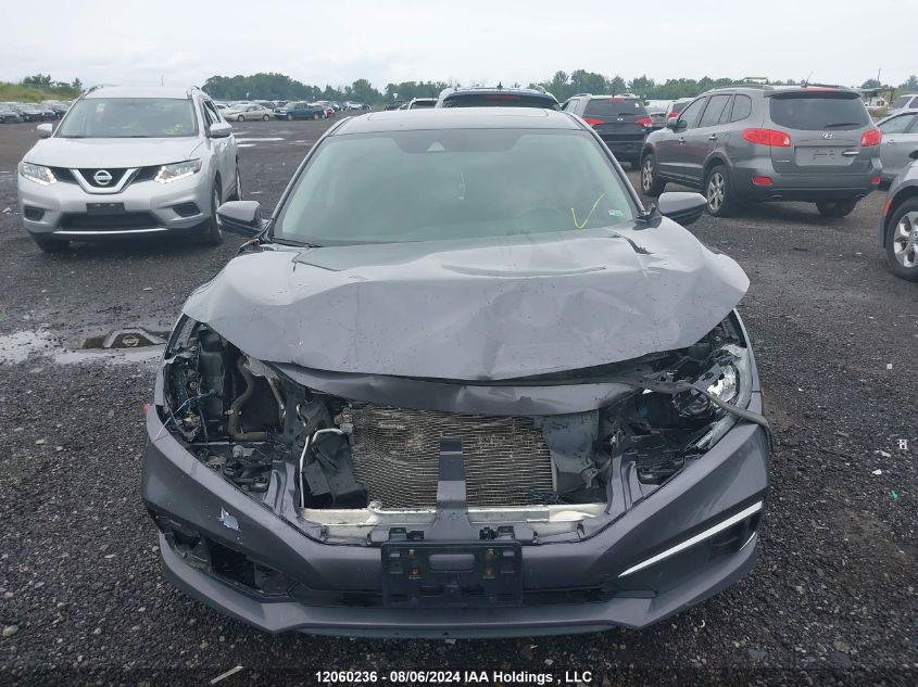 2019 Honda Civic VIN: 2HGFC2F74KH018387 Lot: 12060236