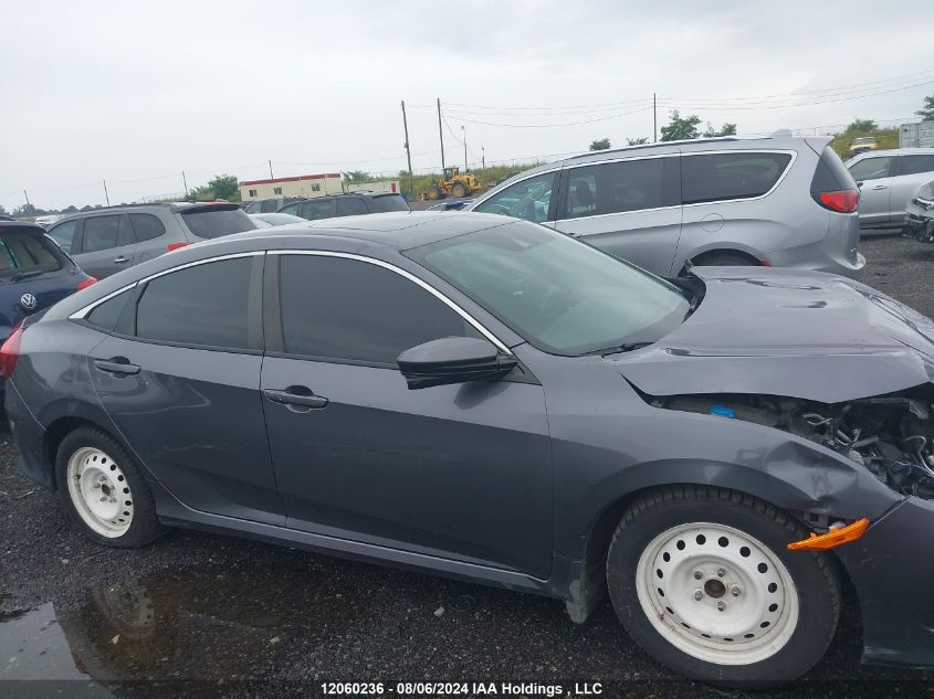 2019 Honda Civic VIN: 2HGFC2F74KH018387 Lot: 12060236