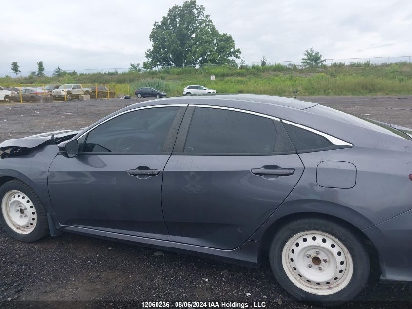 2019 Honda Civic VIN: 2HGFC2F74KH018387 Lot: 12060236