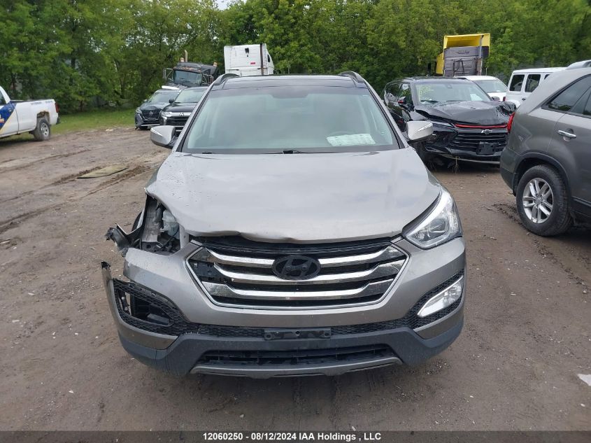 2016 Hyundai Santa Fe VIN: 5XYZUDLB8GG339528 Lot: 12060250