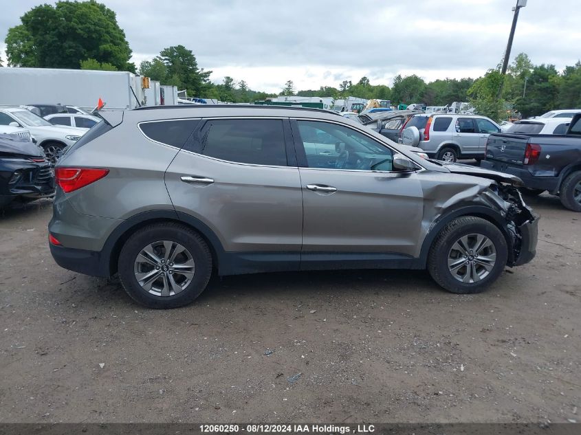 2016 Hyundai Santa Fe VIN: 5XYZUDLB8GG339528 Lot: 12060250