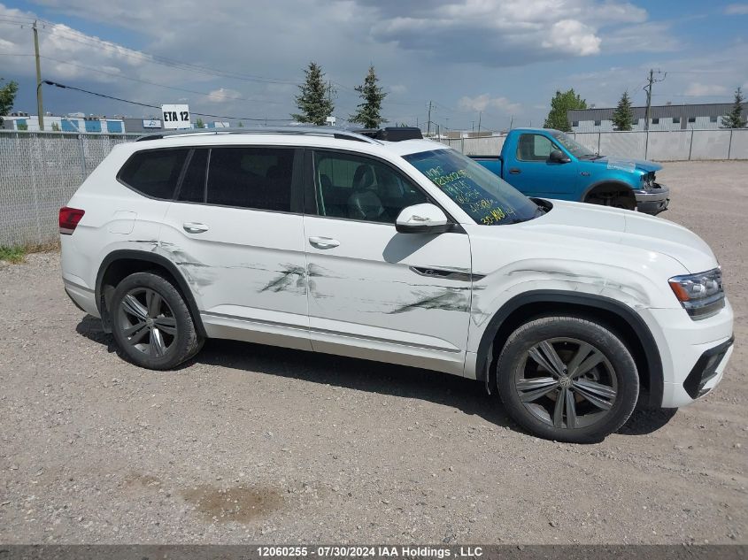 2019 Volkswagen Atlas VIN: 1V2RR2CA5KC619514 Lot: 12060255