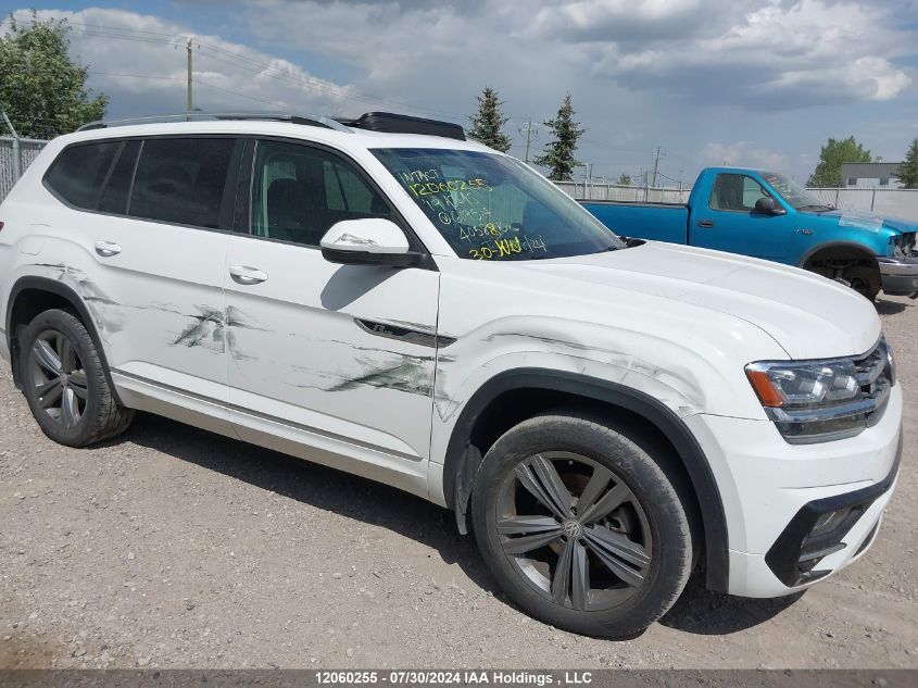 2019 Volkswagen Atlas VIN: 1V2RR2CA5KC619514 Lot: 12060255