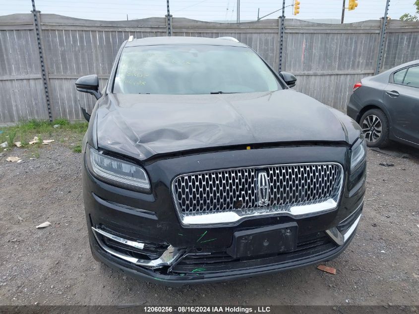 2019 Lincoln Nautilus VIN: 2LMPJ8LP5KBL15316 Lot: 12060256