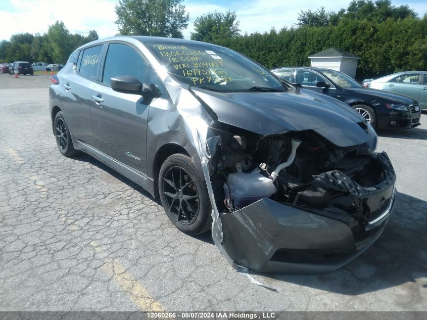2018 Nissan Leaf VIN: 1N4AZ1CP9JC304118 Lot: 12060266