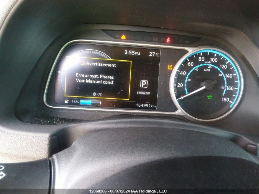 2018 Nissan Leaf VIN: 1N4AZ1CP9JC304118 Lot: 12060266