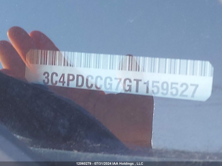 2016 Dodge Journey Sxt/Limited VIN: 3C4PDCCG7GT159527 Lot: 12060279