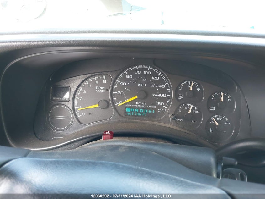 2001 Chevrolet Silverado 1500 VIN: 1GCEC14V61Z138745 Lot: 12060292