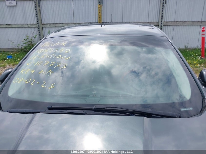 2016 Ford Fusion VIN: 3FA6P0T94GR107777 Lot: 12060297