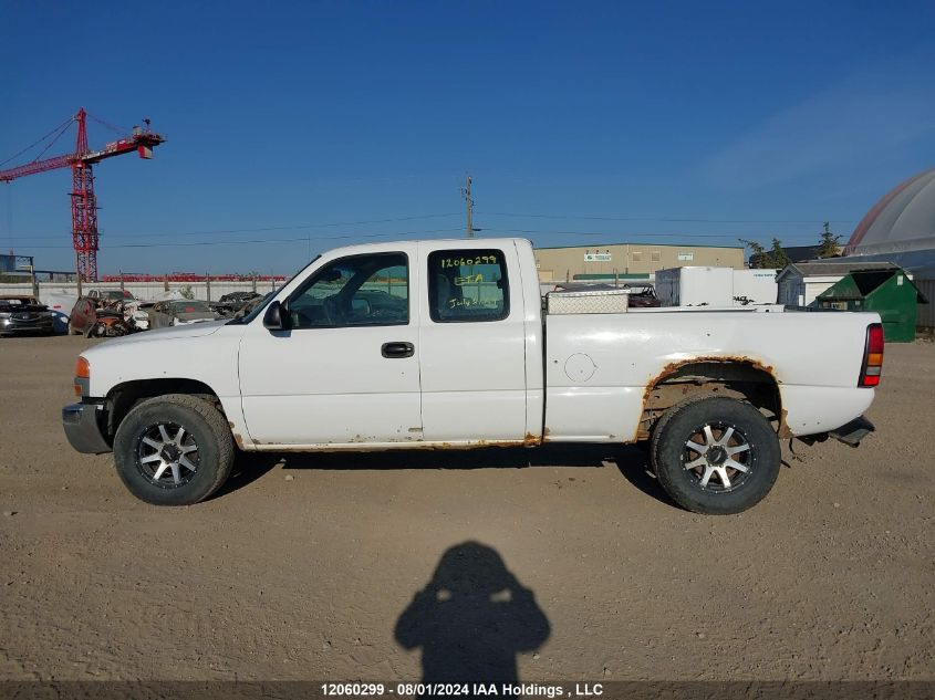 2005 GMC Sierra 1500 VIN: 1GTEK19VX5Z344524 Lot: 12060299