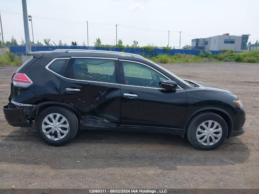 2015 Nissan Rogue S/Sl/Sv VIN: 5N1AT2MV8FC892854 Lot: 12060311