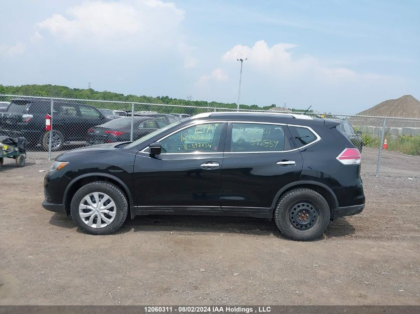 2015 Nissan Rogue S/Sl/Sv VIN: 5N1AT2MV8FC892854 Lot: 12060311
