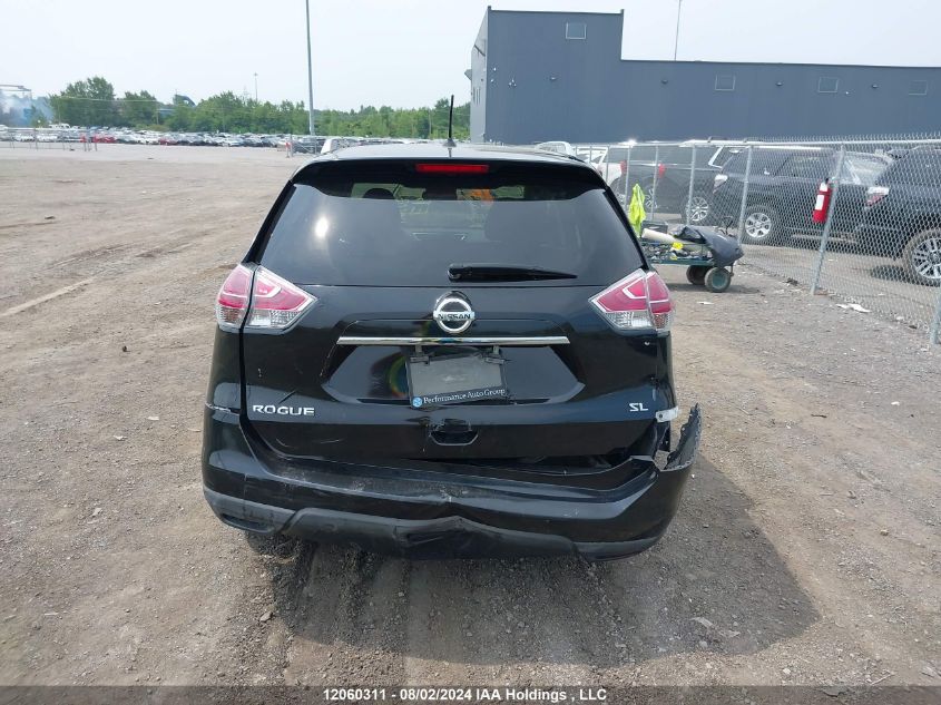 2015 Nissan Rogue S/Sl/Sv VIN: 5N1AT2MV8FC892854 Lot: 12060311