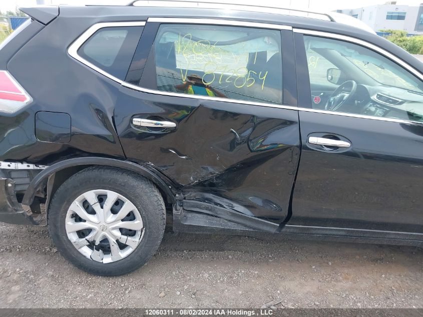 2015 Nissan Rogue S/Sl/Sv VIN: 5N1AT2MV8FC892854 Lot: 12060311