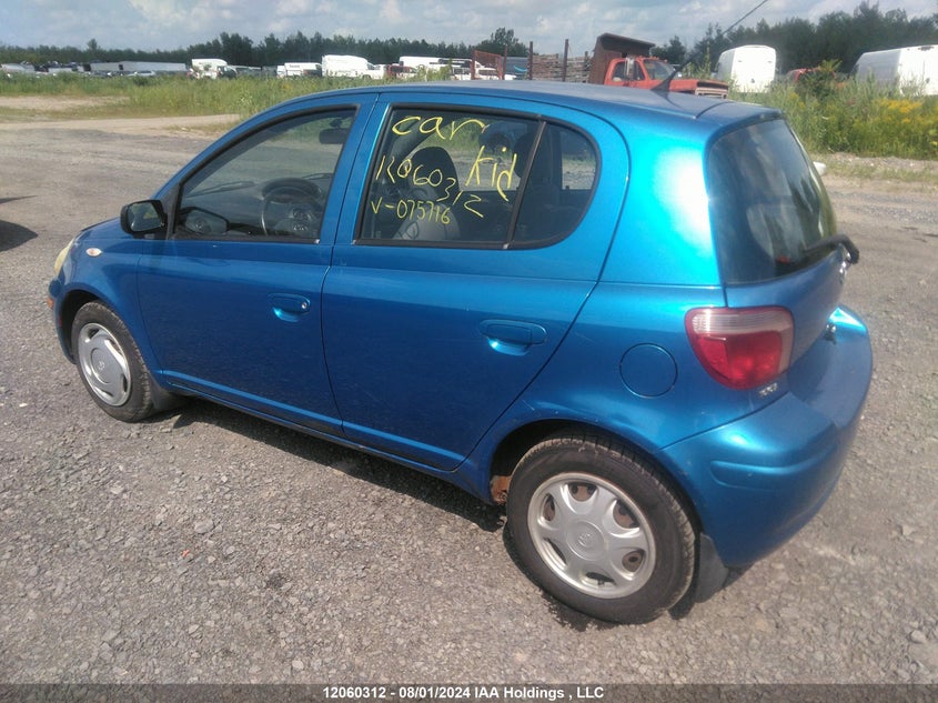 2005 Toyota Echo VIN: JTDKT123350075716 Lot: 12060312