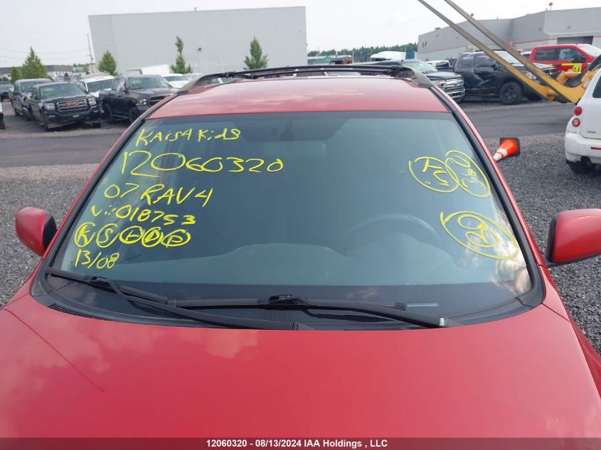 2007 Toyota Rav4 Sport VIN: JTMBK32VX76018753 Lot: 12060320