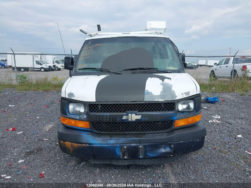 2012 Chevrolet Express 2500 Work Van VIN: 1GCWGFFA2C1137013 Lot: 12060340