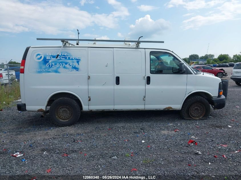 2012 Chevrolet Express 2500 Work Van VIN: 1GCWGFFA2C1137013 Lot: 12060340