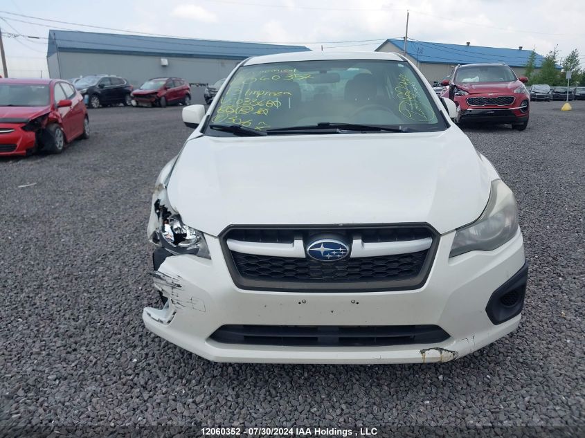 2013 Subaru Impreza VIN: JF1GJAA60DH033680 Lot: 12060352