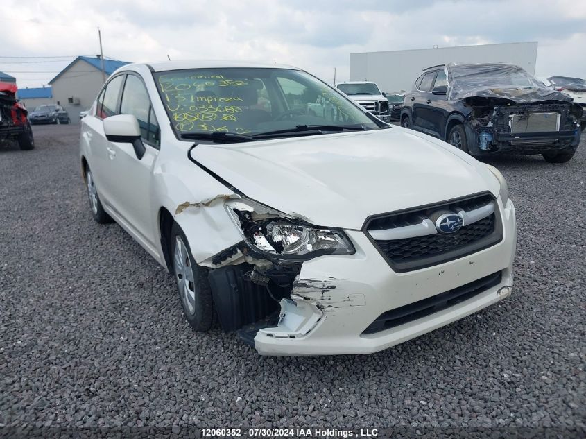2013 Subaru Impreza VIN: JF1GJAA60DH033680 Lot: 12060352