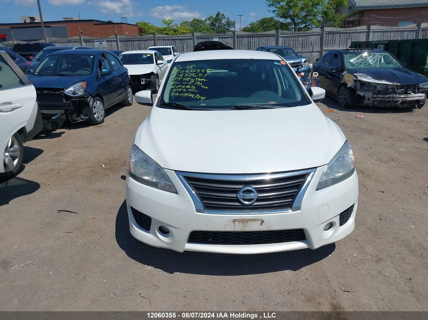 2014 Nissan Sentra VIN: 3N1AB7AP2EL652621 Lot: 12060355