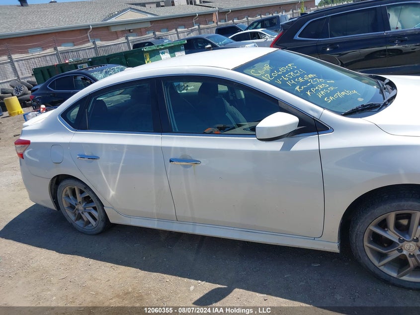 2014 Nissan Sentra VIN: 3N1AB7AP2EL652621 Lot: 12060355