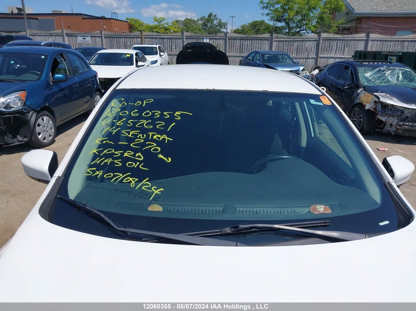 2014 Nissan Sentra VIN: 3N1AB7AP2EL652621 Lot: 12060355