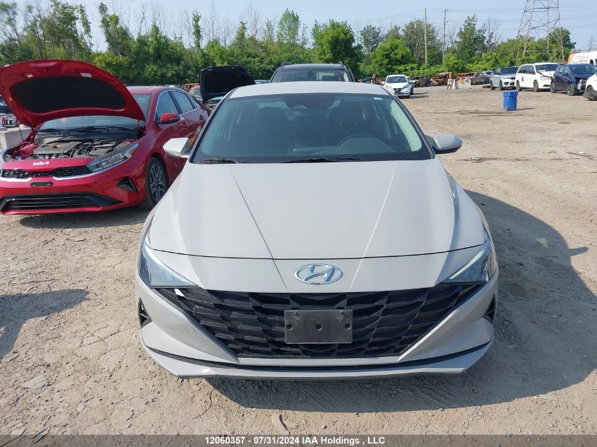 2022 Hyundai Elantra Sel VIN: KMHLM4AGXNU266819 Lot: 12060357