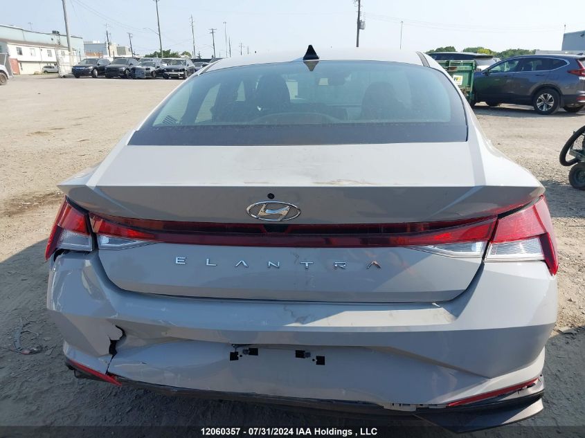 2022 Hyundai Elantra Sel VIN: KMHLM4AGXNU266819 Lot: 12060357