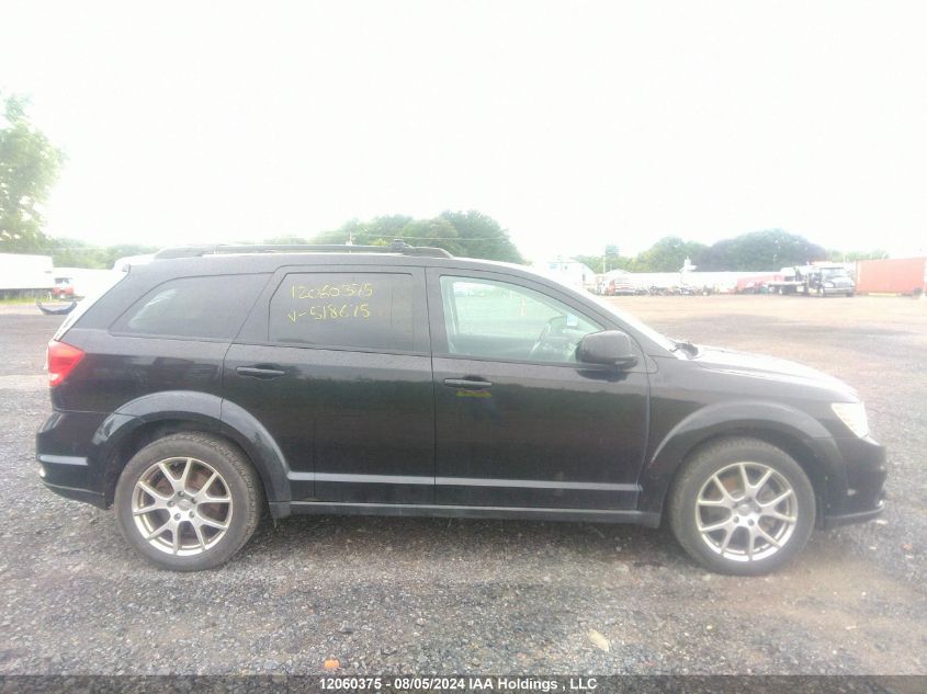 2013 Dodge Journey R/T VIN: 3C4PDDEG1DT518675 Lot: 12060375