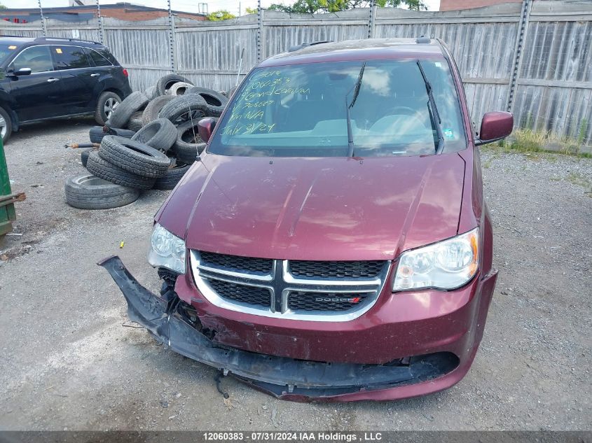 2019 Dodge Grand Caravan Cvp/Sxt VIN: 2C4RDGBG8KR706687 Lot: 12060383