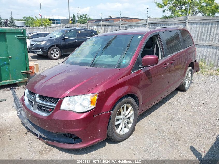 2019 Dodge Grand Caravan Cvp/Sxt VIN: 2C4RDGBG8KR706687 Lot: 12060383
