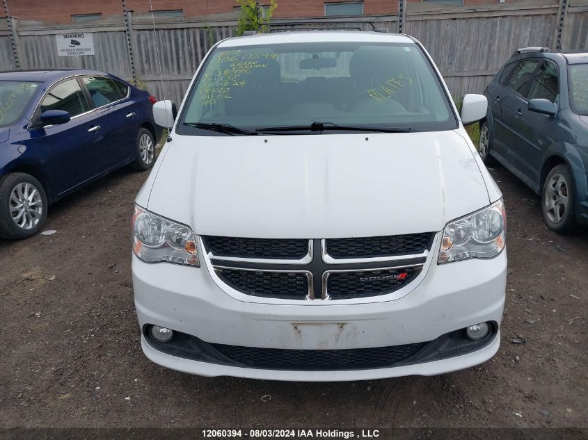 2016 Dodge Grand Caravan Crew VIN: 2C4RDGDG5GR381985 Lot: 12060394
