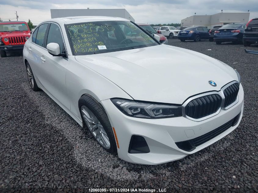 2023 BMW 3 Series VIN: WBA83FF07PFN46819 Lot: 12060395