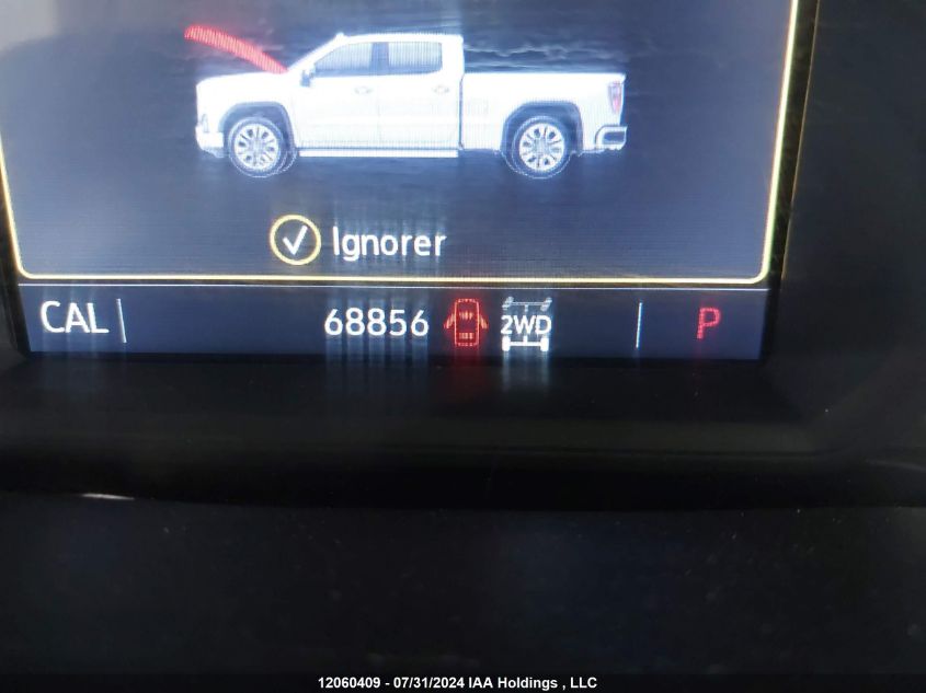 2020 GMC Sierra 1500 VIN: 1GTU9BEDXLZ129457 Lot: 12060409