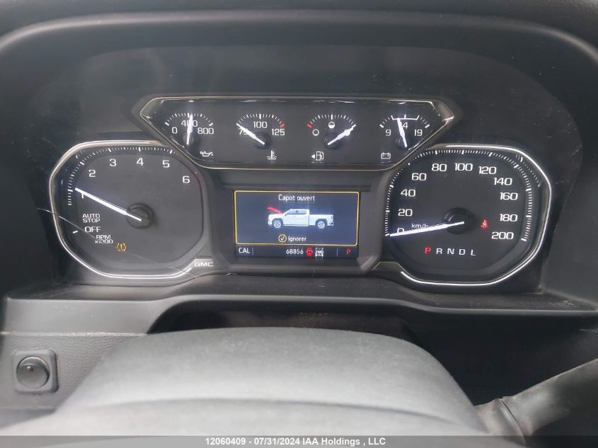 2020 GMC Sierra 1500 VIN: 1GTU9BEDXLZ129457 Lot: 12060409